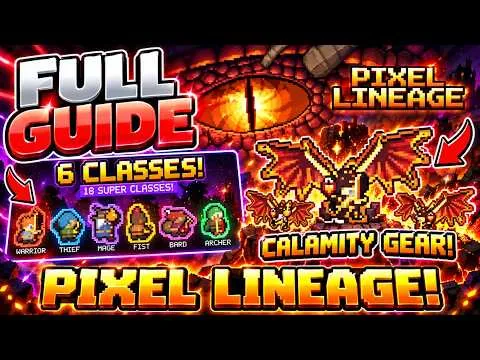 FULL GUIDE To Pixel Lineage (BEST CLASSES, SUPER CLASSES, CODES & PROGRESSION)
