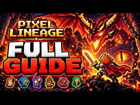 Pixel Lineage Guide! (Codes, Best Classes, How To Get Super Classes, Progression) ROBLOX